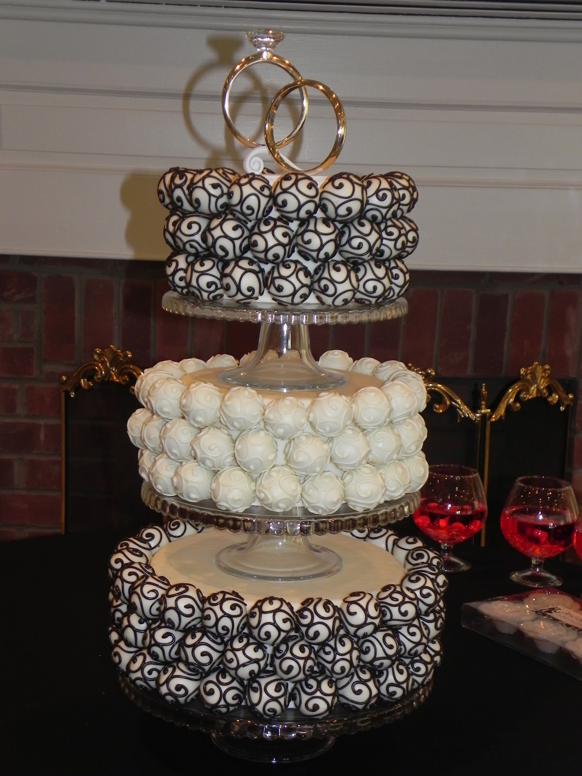 Wedding Cake Pops
 beyond the aisle sweet trend watch wedding cake pop cakes