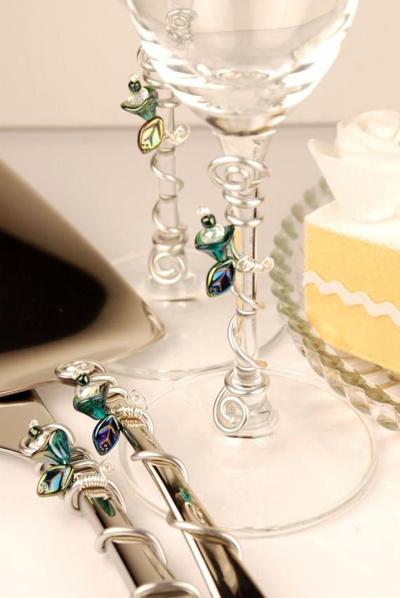 Wedding Cake Set
 plete set wedding cake knife server champagne toasting