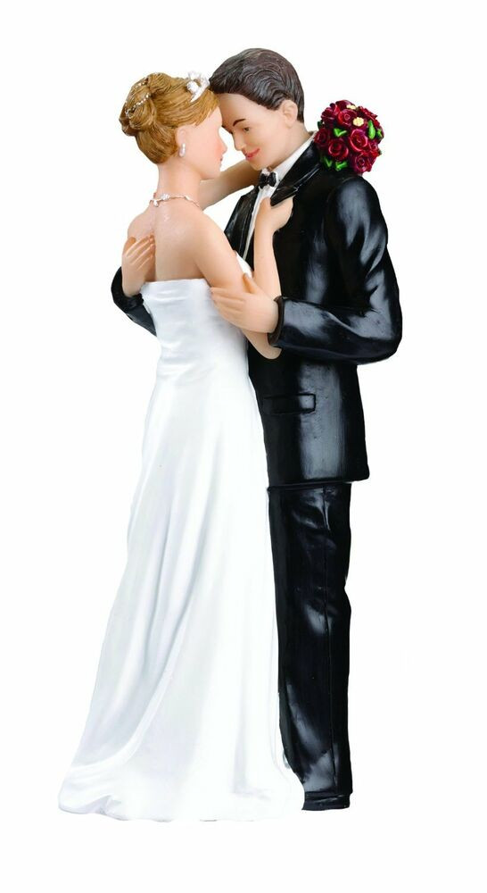Wedding Cake Toppers Bride And Groom
 Wedding Cake Topper Couple Figurine Romantic Love Bride