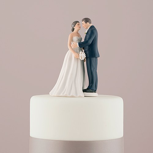 Wedding Cake Toppers Bride And Groom
 Contemporary Vintage Bride and Groom Porcelain Figurine