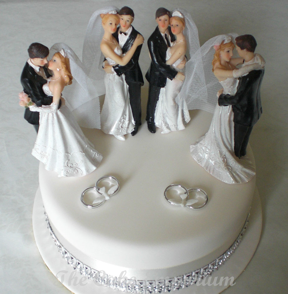 Wedding Cake Toppers Bride And Groom
 WEDDING CAKE TOPPER RESIN BRIDE & GROOM STANDING
