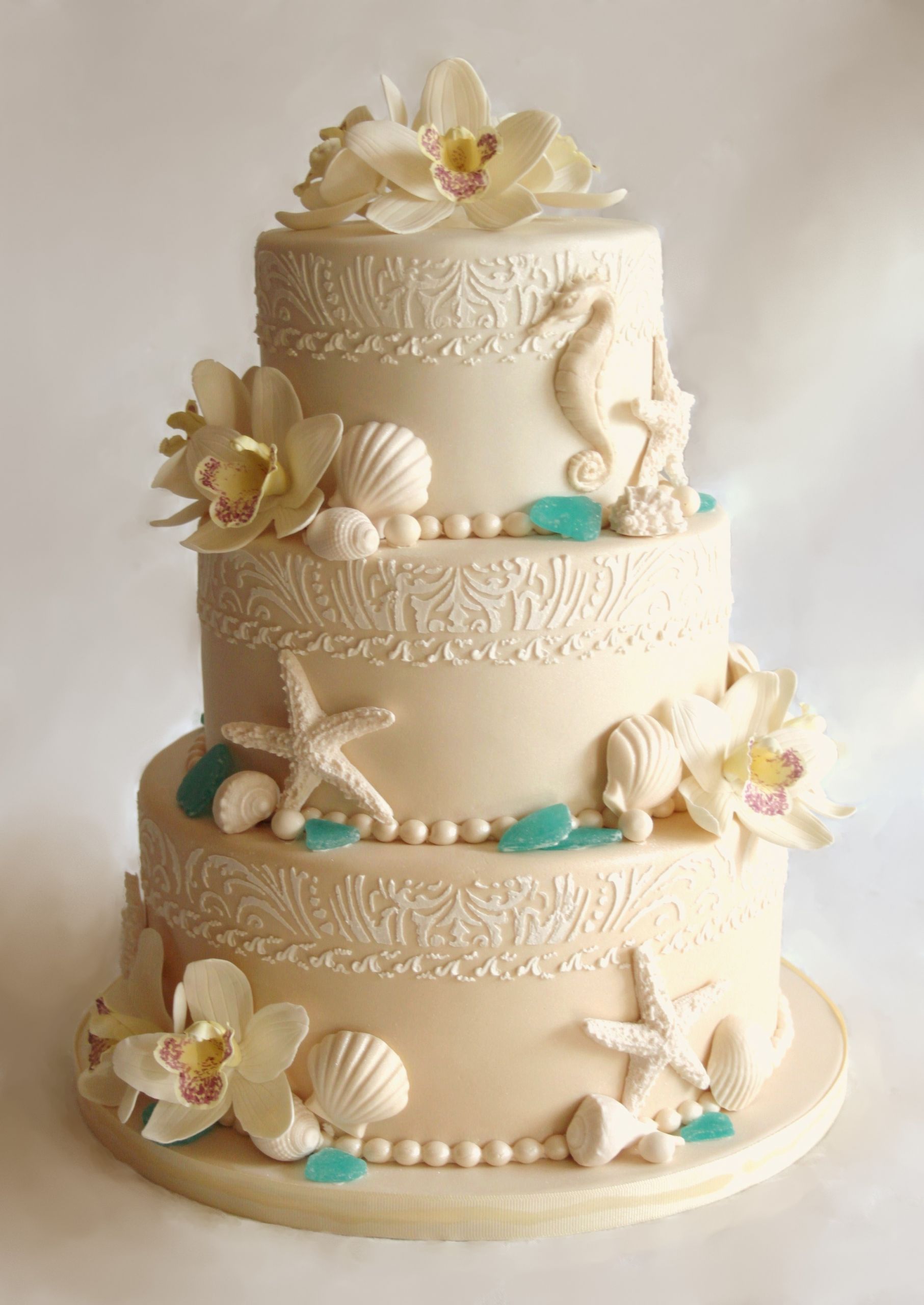 Wedding Cakes Beach Theme
 30 ULTIMATE WEDDING CAKES TO STEAL THE SHOW