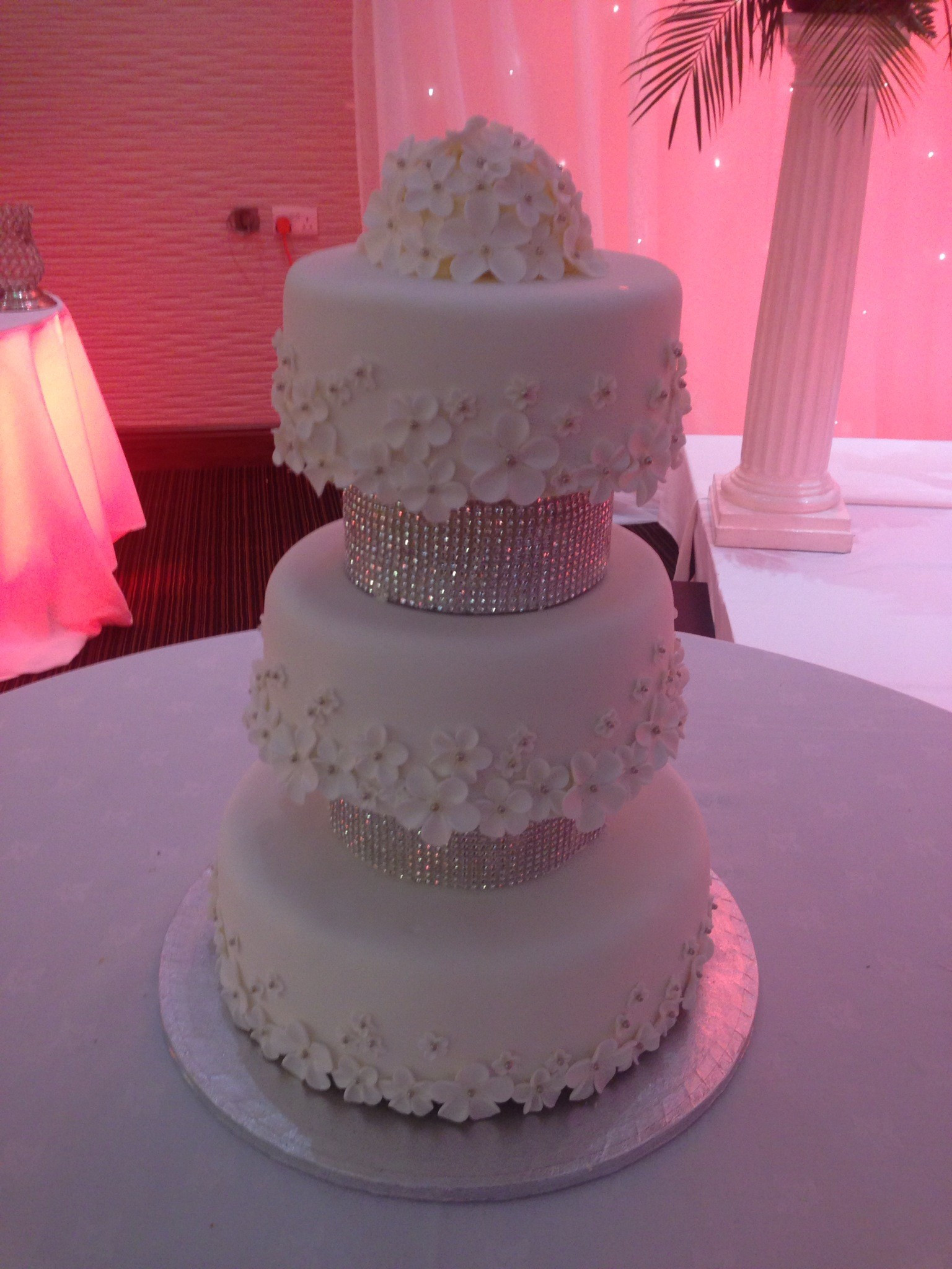 Wedding Cakes Online
 3 Tier Wedding Cake Celebration Cakes Order line