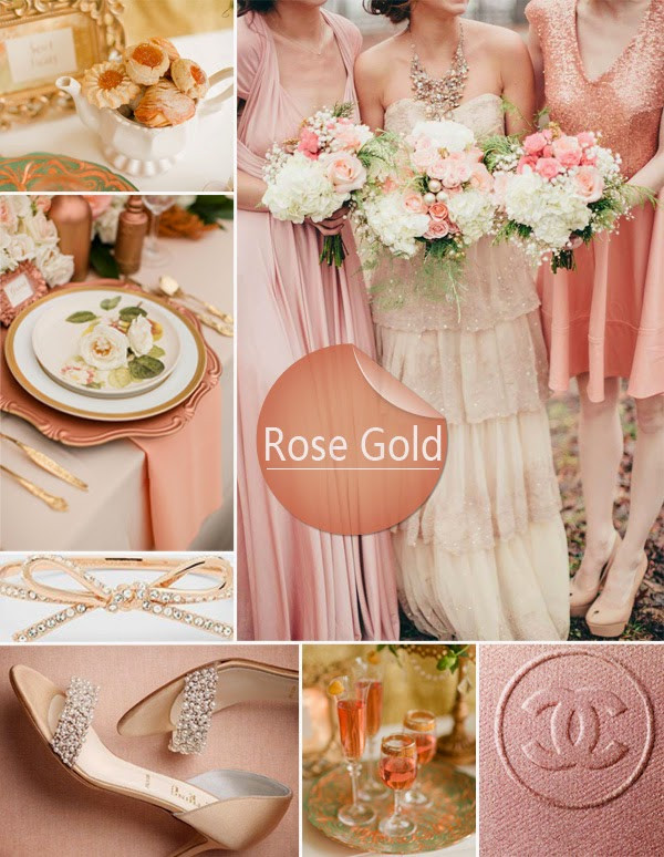 Wedding Color Ideas For Spring
 The Wedding Decorator Rose Gold Wedding Inspirations