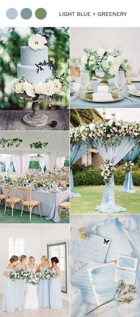 Wedding Color Ideas For Spring
 Top 5 Light Blue Wedding Color Ideas for Spring Summer