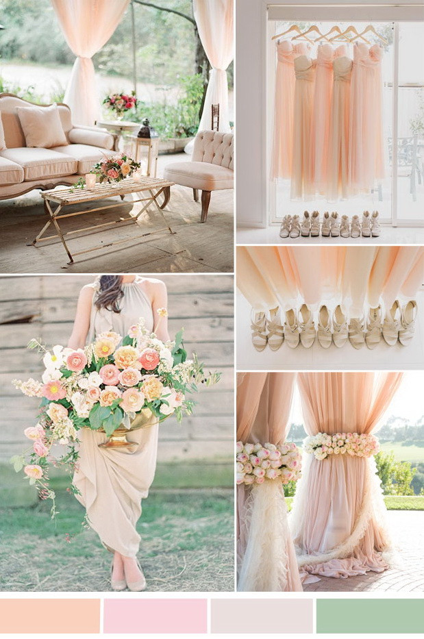 Wedding Color Pallets
 Top 5 Neutral Wedding Color bos Ideas 2015