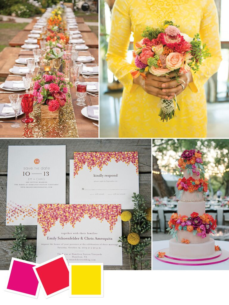 Wedding Color Pallets
 15 Wedding Color bination Ideas for Every Season