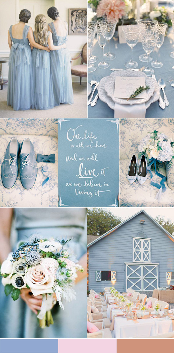 Wedding Color Themes
 Calgary wedding blog Top 10 Wedding Colors for Spring 2016