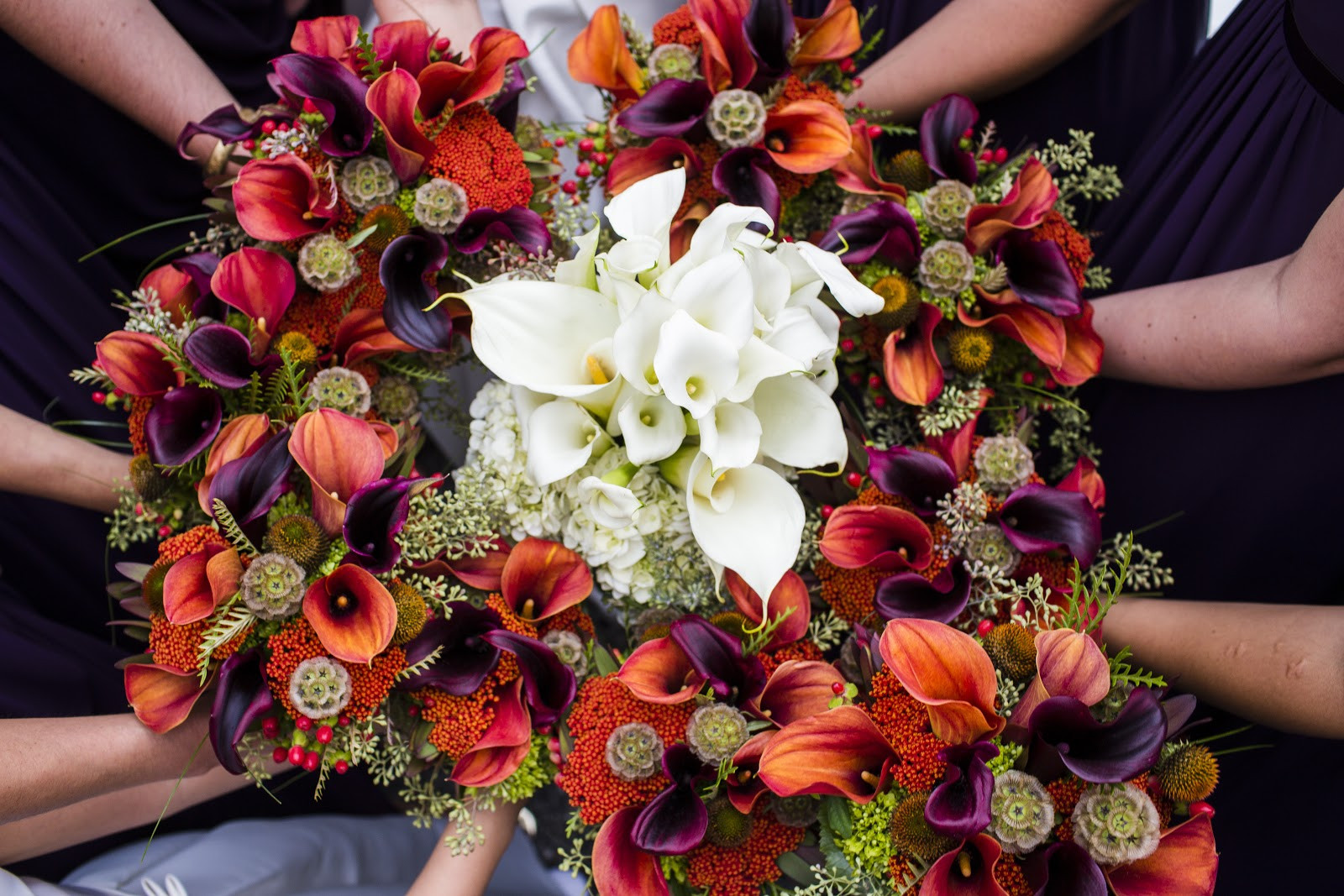 Wedding Colors For September
 jeff french floral & event design Late September wedding