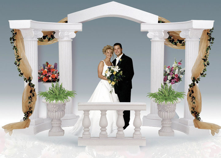 Wedding Decor Wholesale
 How to Decorate a Wedding Colonnade