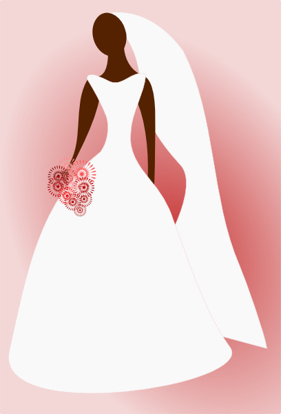 Wedding Dress Clipart
 Bride In Wedding Dress Clip Art at Clker vector clip