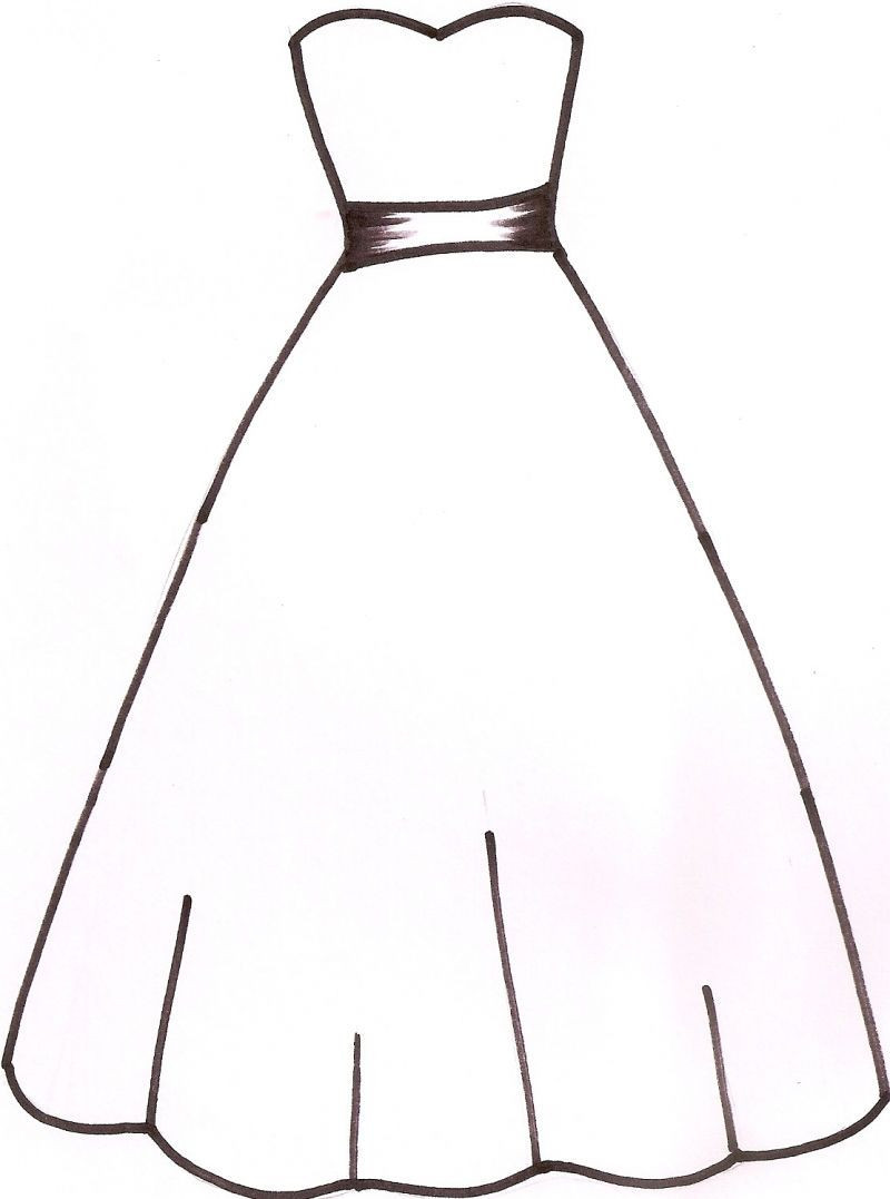 Wedding Dress Clipart
 dress silhouettes