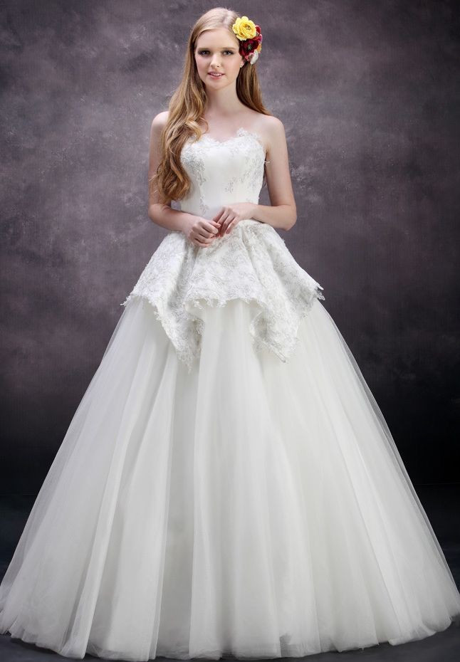 Wedding Dress
 WhiteAzalea Ball Gowns Ball Gown Wedding Dresses with