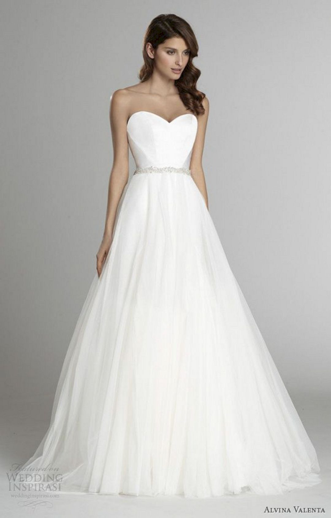 Wedding Dress Sweetheart Neckline
 Sweetheart Neckline Wedding Gown 29 – OOSILE