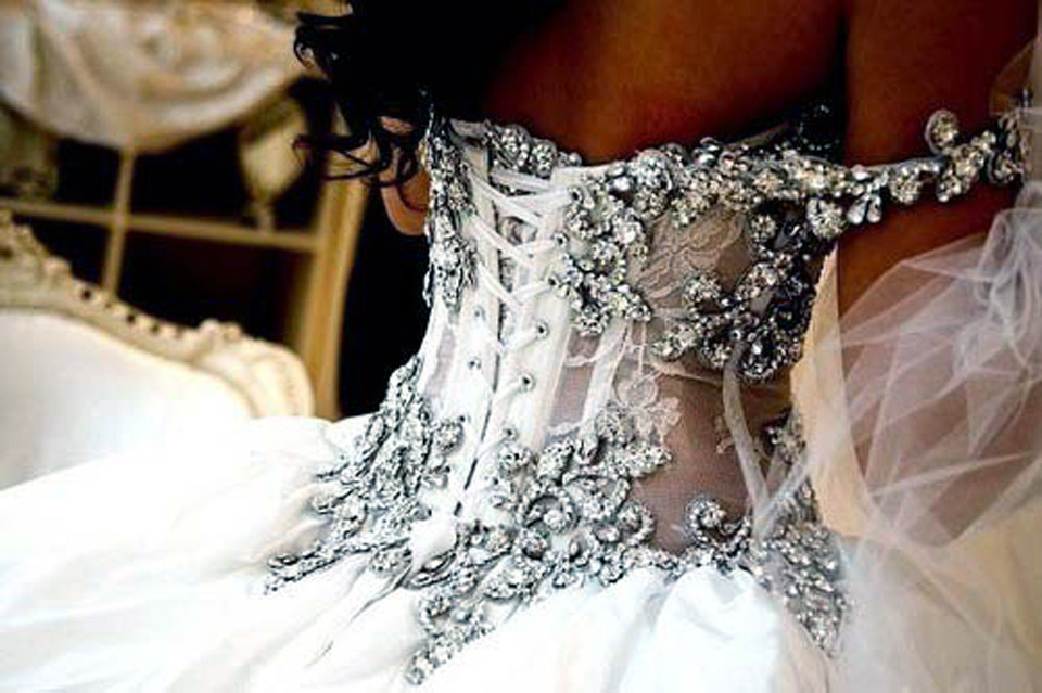 Wedding Dresses With Bling
 Corset Wedding Dresses Bling Uk Fashion Gallery
