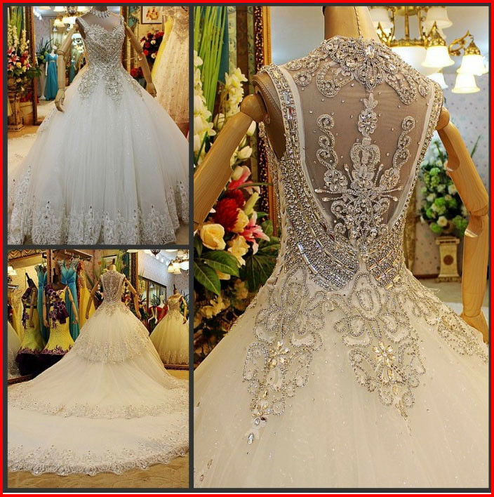 Top 20 Wedding Dresses with Diamonds - Home, Family, Style and Art Ideas