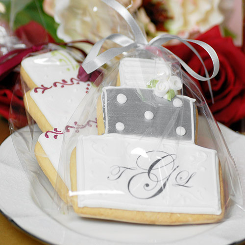 Wedding Favor Cookies
 Personalized Wedding Cake Cookies