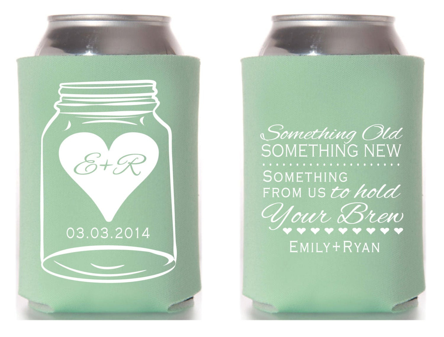 Wedding Favor Koozies Lovely Request A Custom Order And Have Something Made Just For You Of Wedding Favor Koozies 