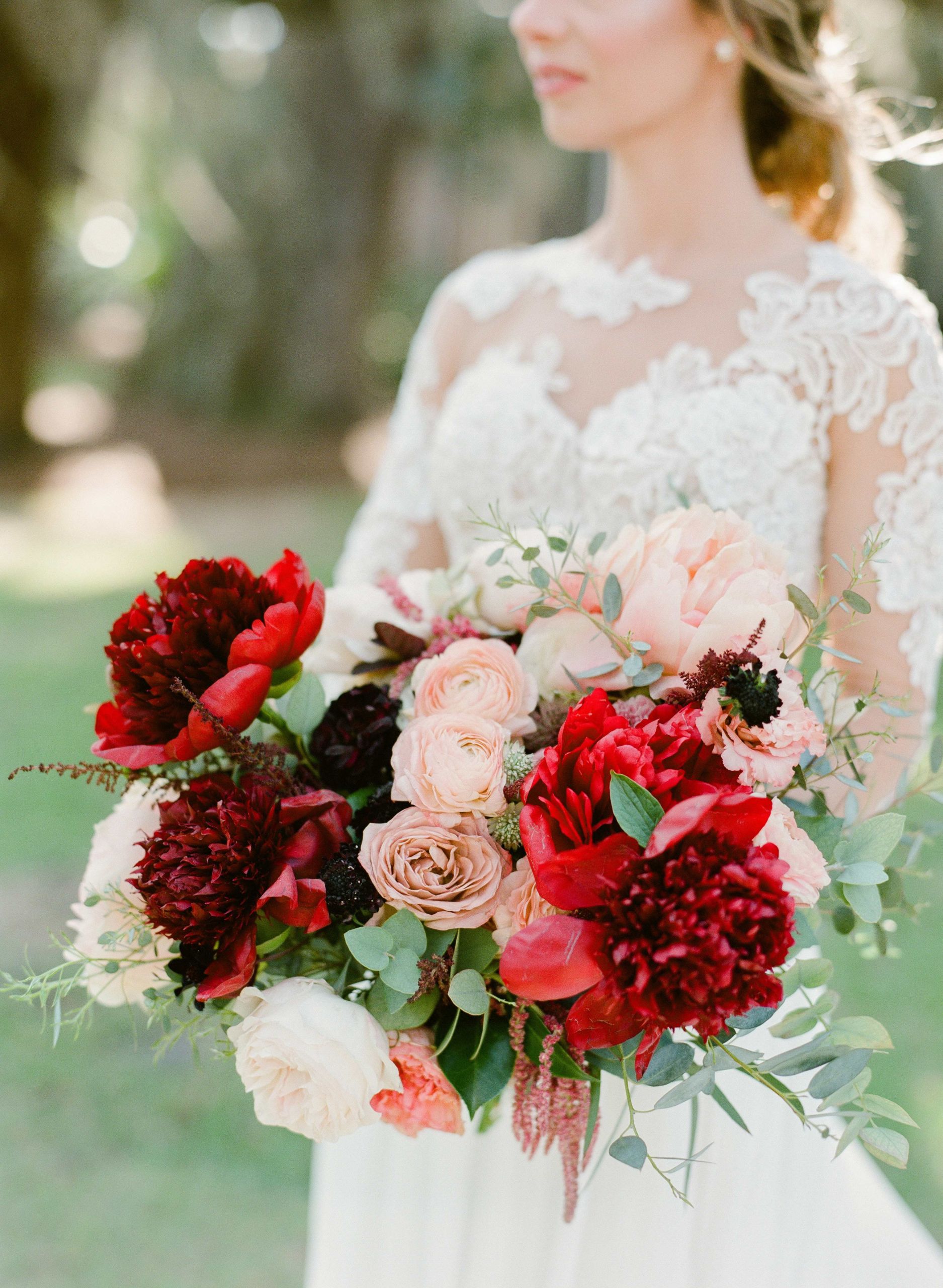Wedding Flower Basket
 52 Gorgeous Fall Wedding Bouquets