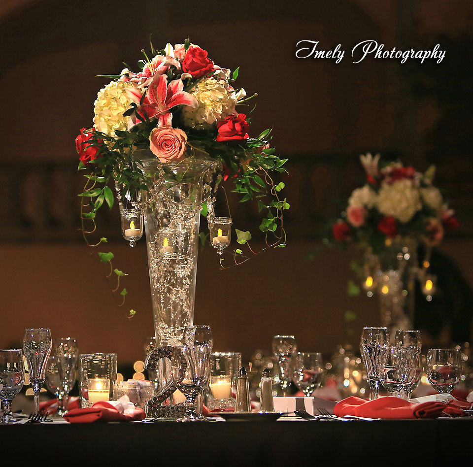 Wedding Flowers Los Angeles
 Reception Centerpieces