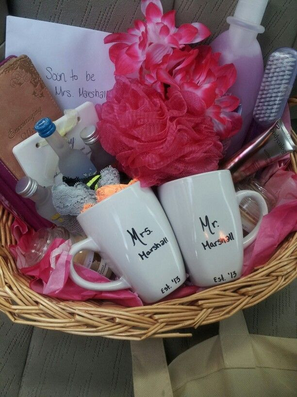 Wedding Gift Basket Ideas For Bride And Groom
 Wedding Gift Baskets For Bride