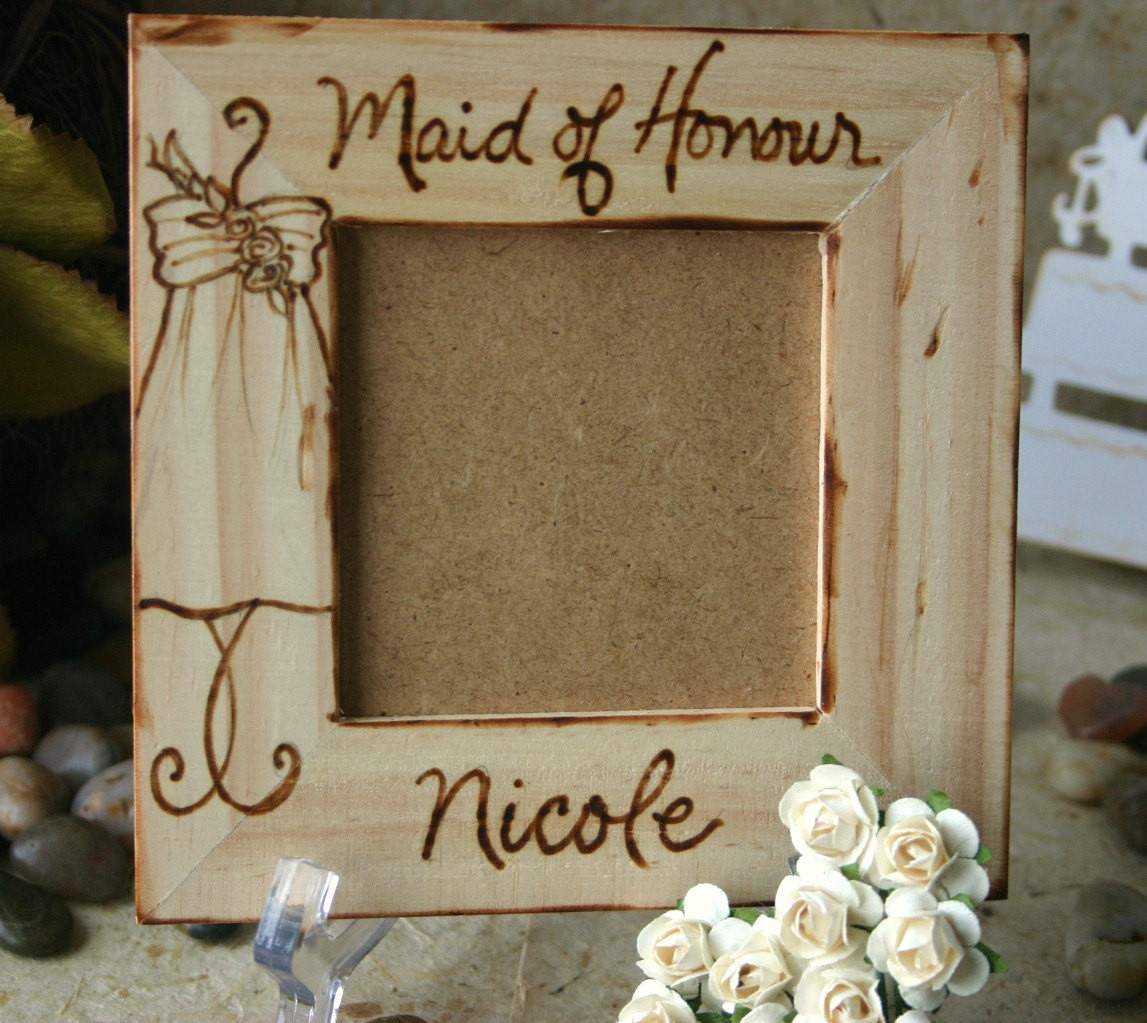 Wedding Gift From Maid Of Honor
 Maid of Honor Honour Sentimental Wedding Gift Personalized