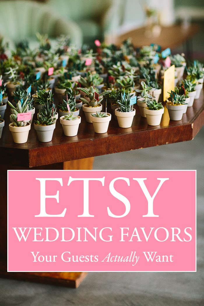 Wedding Gifts For Guest
 Etsy Wedding Favors Your Guests Actually Want to Take Home
