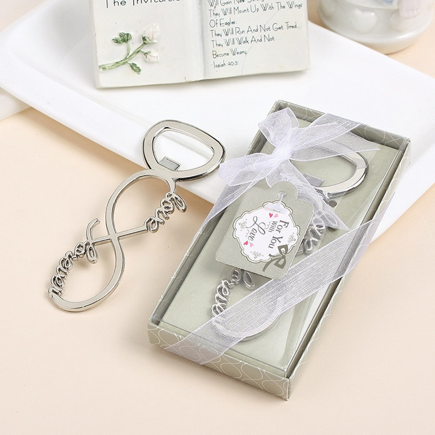 Wedding Gifts For Guest
 Free Shipping Love Forever Bottle Opener Wedding Favors