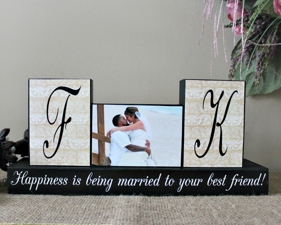 Wedding Gifts For Older Couples
 Personalized Unique Wedding Gift for Couples by TimelessNotion