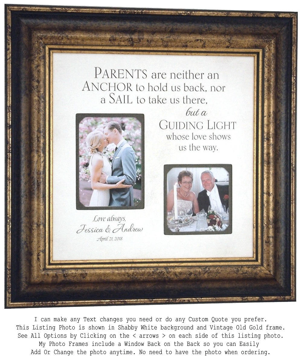 Wedding Gifts For Parents
 Parents Wedding Gift Thank You Gift For Parents Wedding