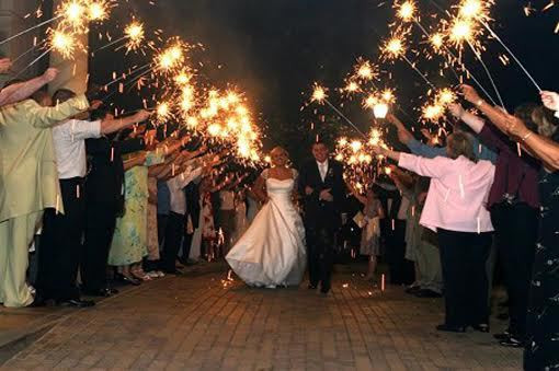 Wedding Grand Exit Sparklers
 Why are 36” Wedding Sparklers the Most Popular Choice