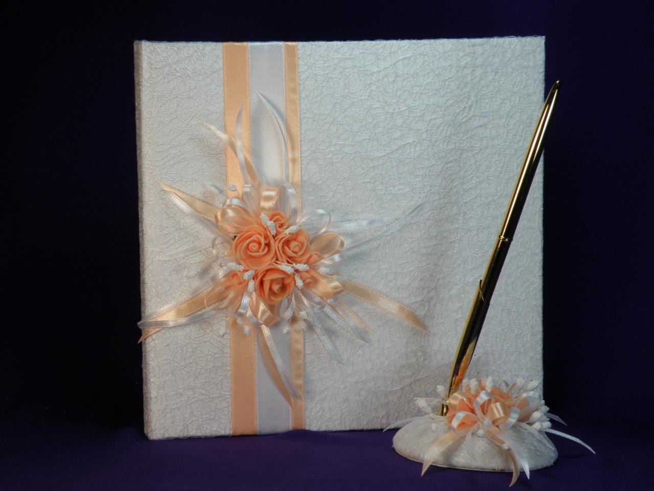 Wedding Guest Book And Pen
 Wedding Guest Book And Pen Set Personalized Guest Book