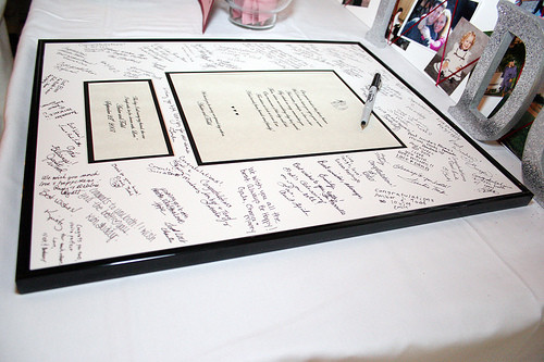 Wedding Guest Book Comments
 DIY Wedding Guestbook