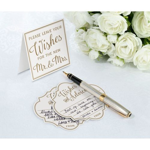 Wedding Guest Book Sets Cheap
 Wedding Wishes Cards