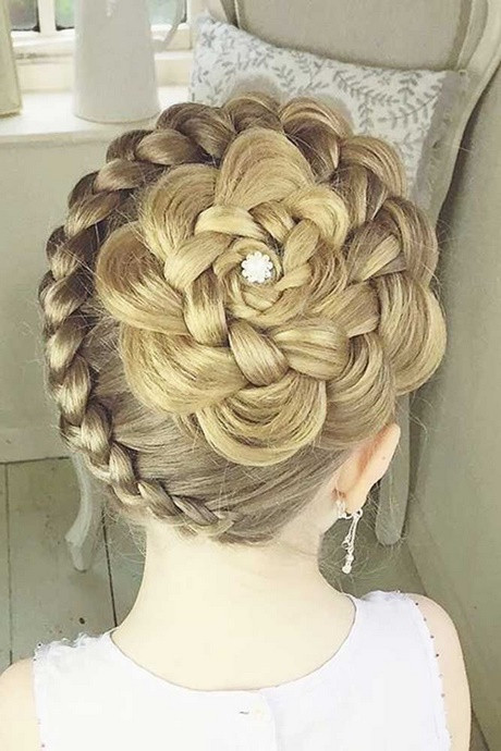 Wedding Hair Styles For Kids
 Upstyles for weddings 2018