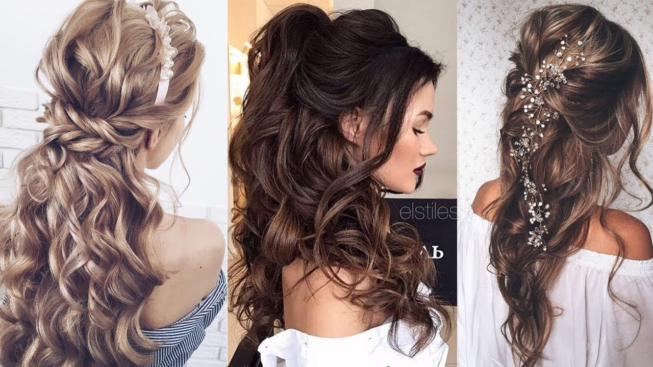 Wedding Hairstyle For Long Hair Down
 Half Up Half Down Long Hair Wedding Hairstyles