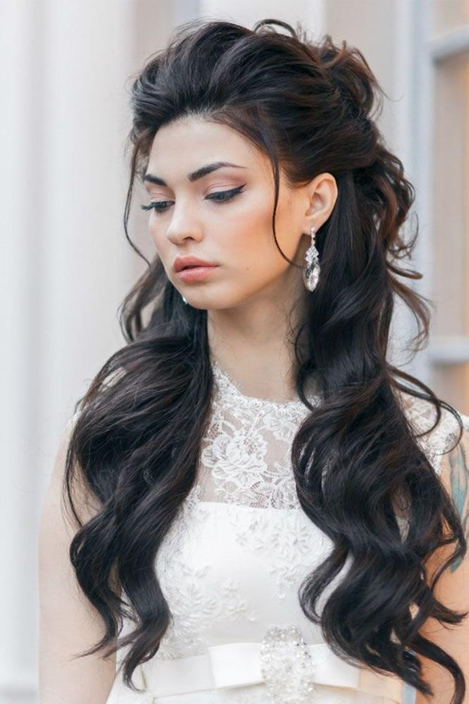 Wedding Hairstyle For Long Hair Down
 15 Inspirations of Long Hairstyles Down For Wedding