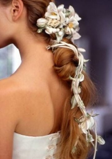 Wedding Hairstyles With Braids For Bridesmaids
 The Northern Bride Wedding Hairstyles with Flowers