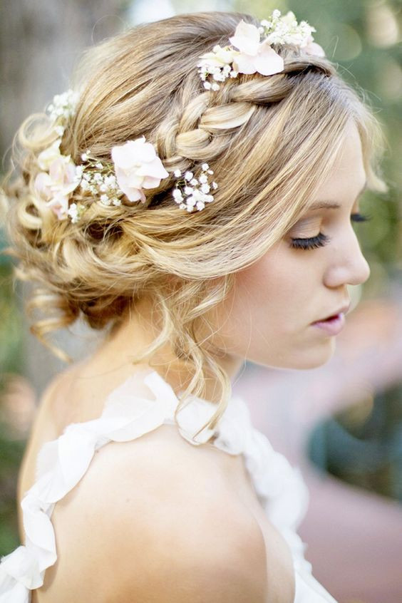 Wedding Hairstyles With Braids For Bridesmaids
 Braided Crowns Hairstyles For the Summer Bride Arabia