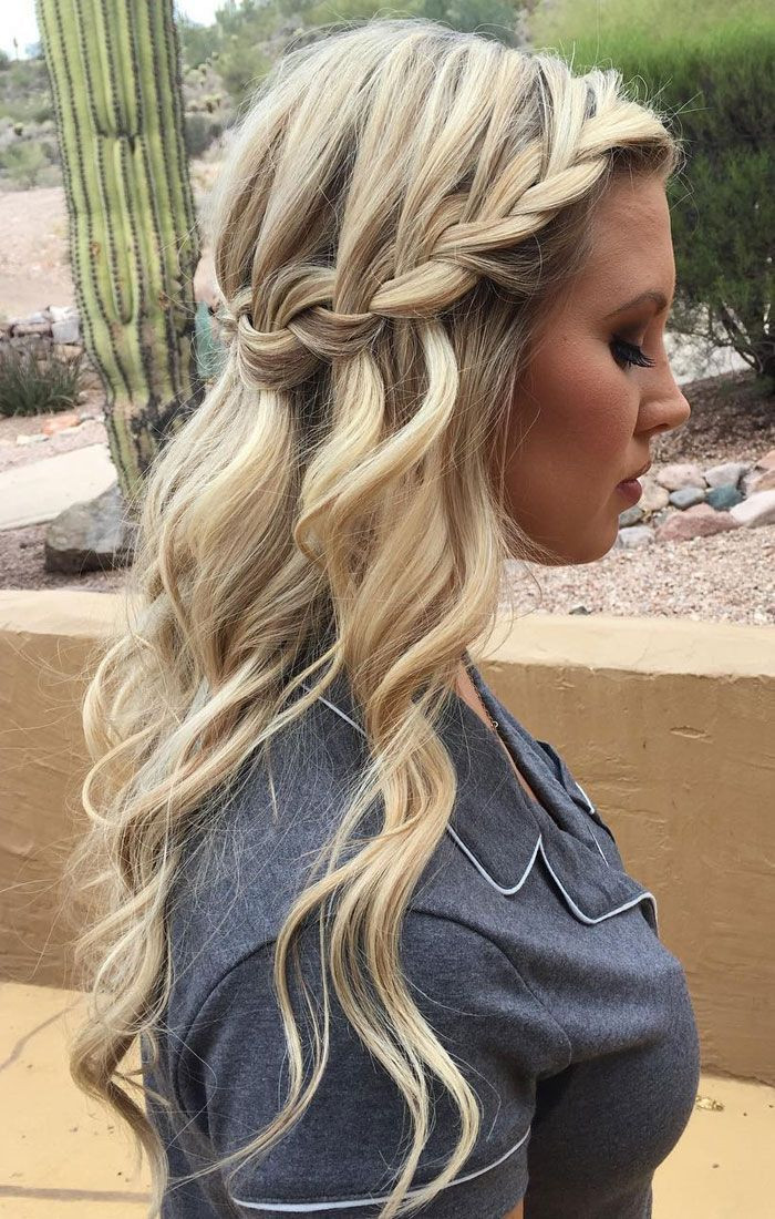 Wedding Hairstyles With Braids For Bridesmaids
 38 Bridesmaid Hairstyles Updos Half Up Half Down Curls