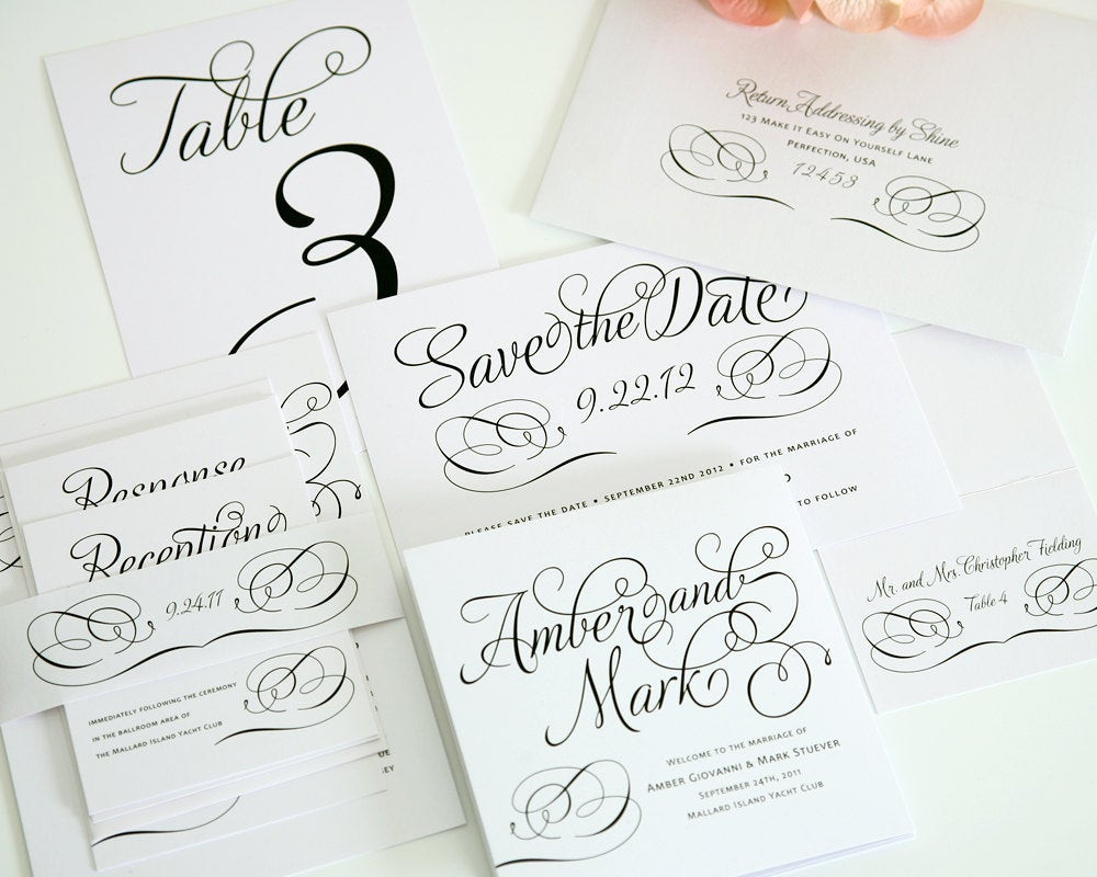 Wedding Invitation Packages
 plete Wedding Invitation Package Charming by