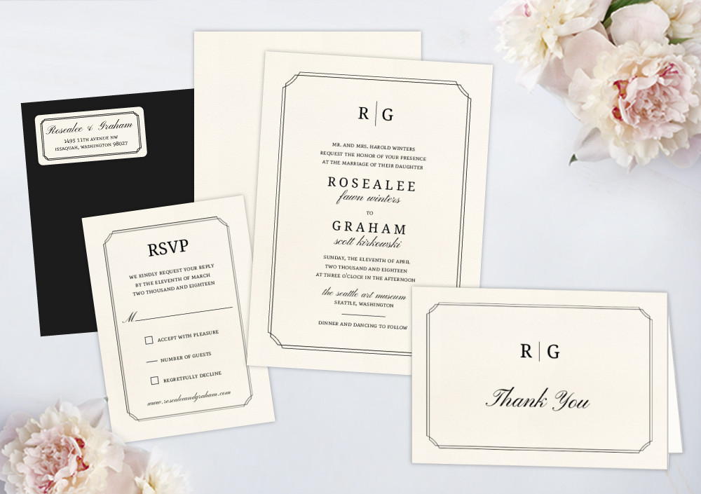 Wedding Invitation Packages
 Wedding Invitation Packages by Wedding Paperie