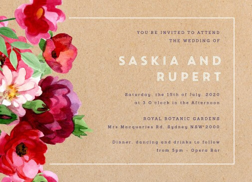 Wedding Invitations Under $1
 Rustic Wedding Invitations
