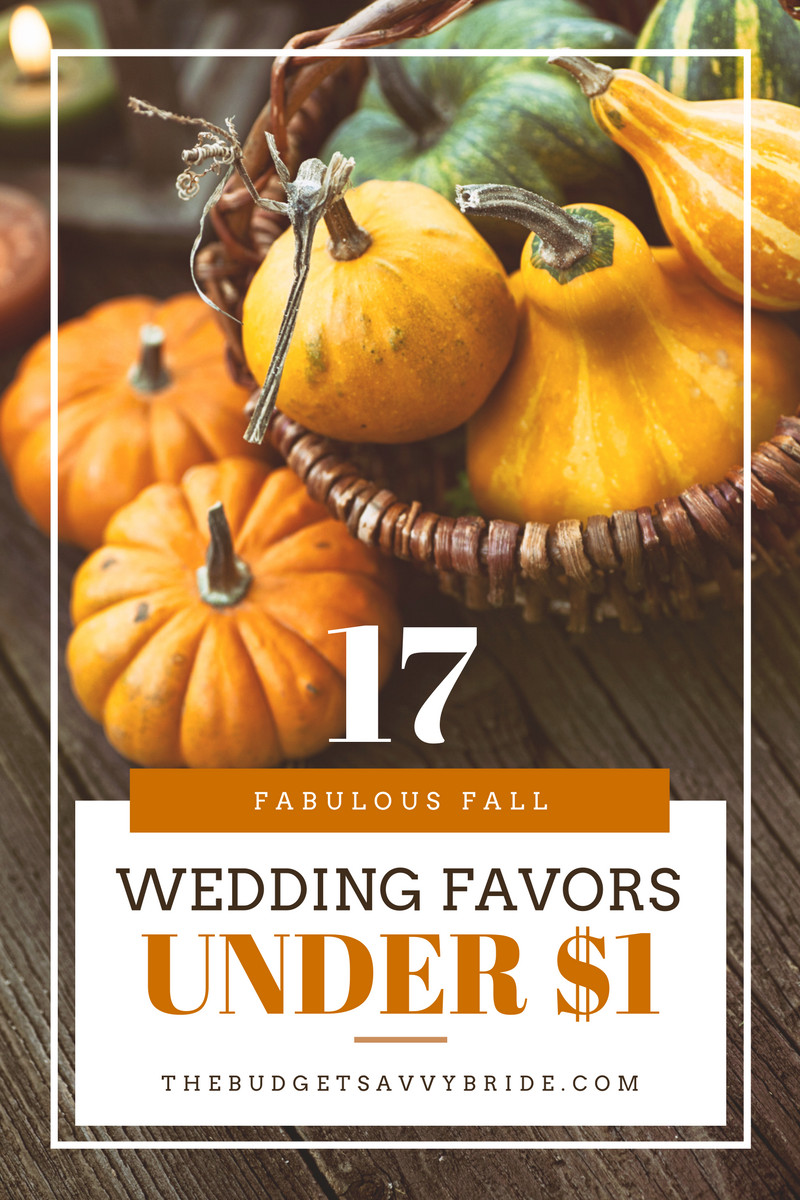 Wedding Invitations Under $1
 17 Fall Wedding Favors under $1