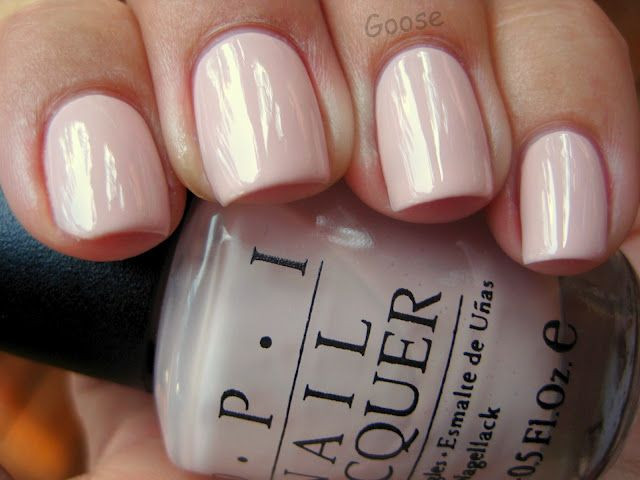 Wedding Nail Color
 OPI Let Them Eat Rice Cake
