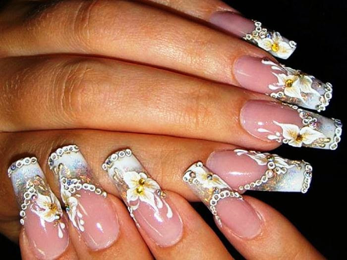 Wedding Nail Designs Pinterest
 Summer Acrylic nail designs