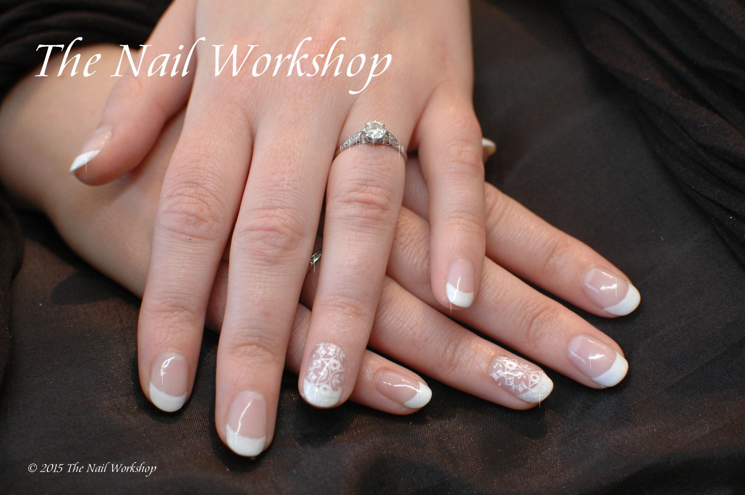Wedding Nails Natural
 Wedding Nails Cosmetic Nail Enhancements