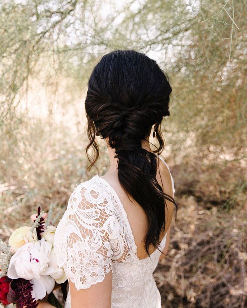 Wedding Ponytail Hairstyle
 4 Elegant Ponytail Hairstyles To plete Your Bridal Look