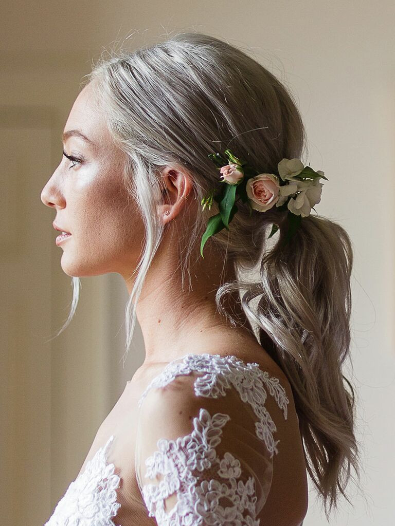 Wedding Ponytail Hairstyle
 17 Stunning Wedding Hairstyles You ll Love