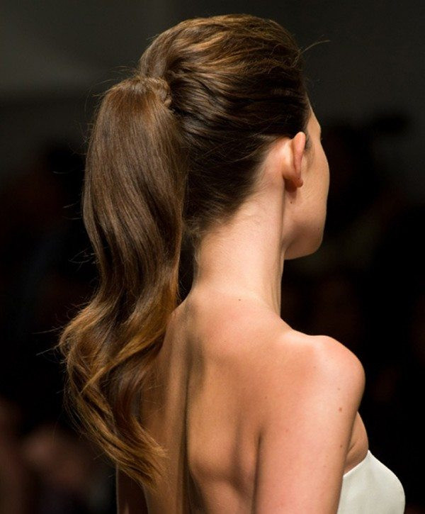 Wedding Ponytail Hairstyle
 The Prettiest Bridal Hair Trends for Summer 2013
